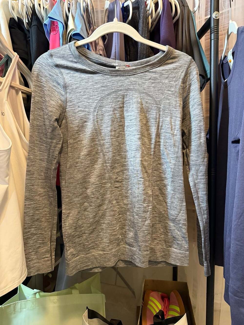Lululemon Swiftly Tech Long-Sleeve Shirt 2.0 Heathered Slate